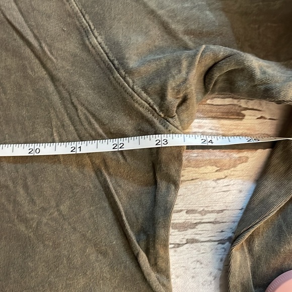 Z by Zella Vintage Wash Relaxed Long Sleeve Tee - Sz M - Picture 9 of 11